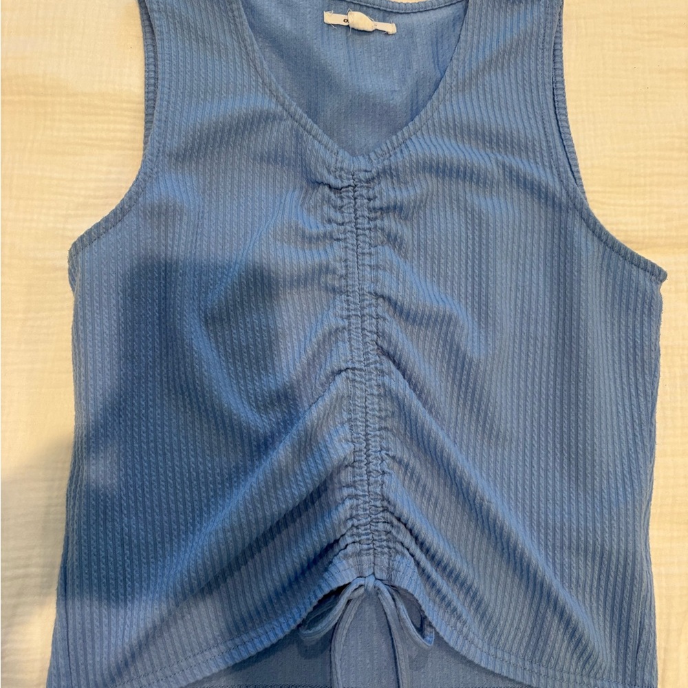 O'Neill Blue Ruched Tank Top